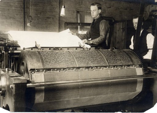 Braille Printing Press, 1923