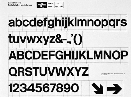 British Rail Alphabet (1965)