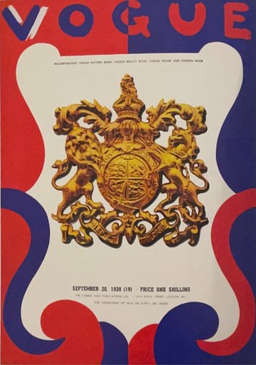 British Vogue Cover, 1939