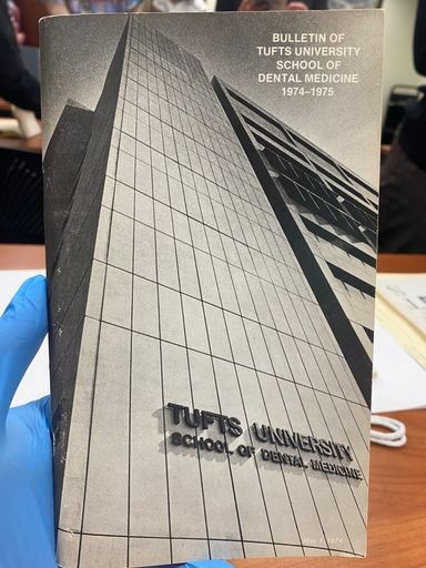 Bulletin of Tufts University School of Dental Medicine 1974-1975