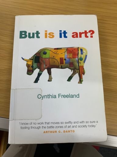 But is it art? An Introduction to Art Theory