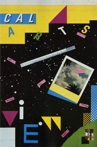 “Cal Arts View” Poster