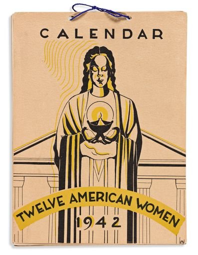 “Calendar: Twelve American Women, 1942”