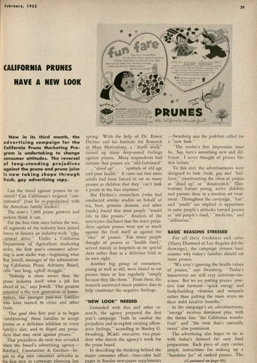 “California Prunes Have A New Look”