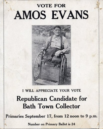Candidate Advertising Poster