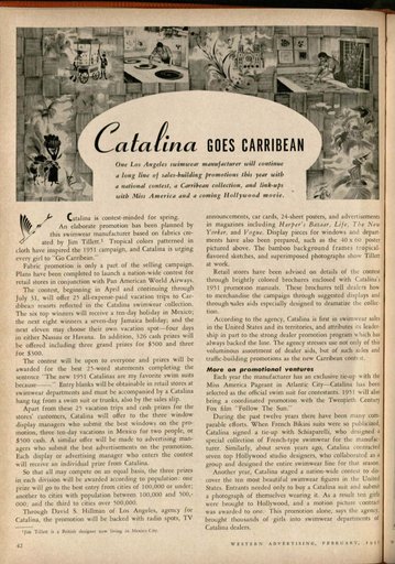 “Catalina Goes Caribbean”