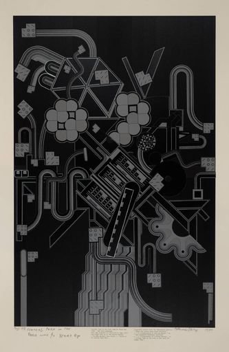 “Central Park in the Dark Some 40 Years Ago”