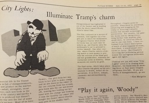 Charlie Chaplin illustration, Issue 18