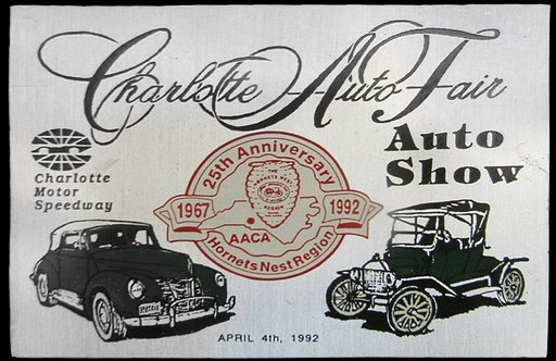 Charlotte Auto Fair 1992