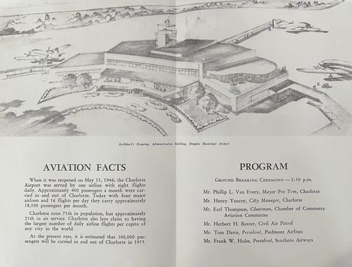 Charlotte Aviation Day and Ground Breaking Ceremony