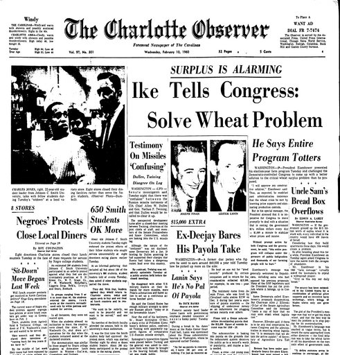 Charlotte Observer: Newspaper of The Carolinas