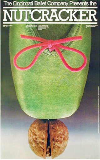 Cincinnati Ballet Nutcracker Performance Poster