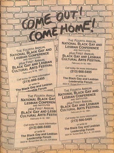 Come Out! Come Home!