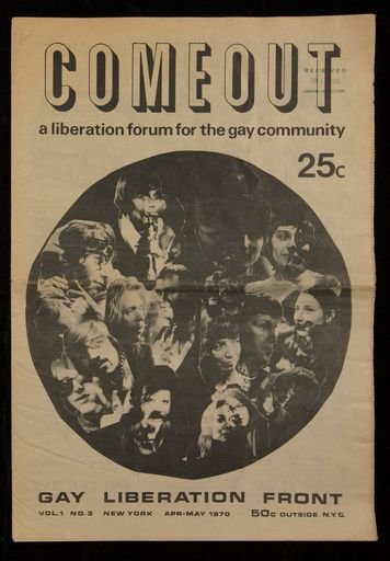 Come Out; Vol.1, No.3