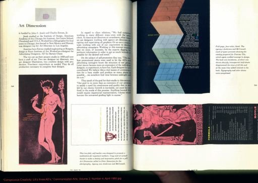 “Conspicuous Creativity: LA’s three AD’s”