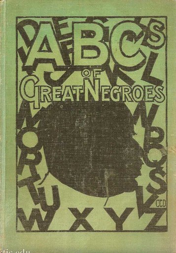 Cover of Charles Dawson’s ABCs of Great Negroes
