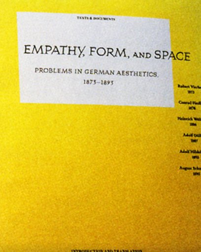 Cover of “Emapthy, Form and Space”