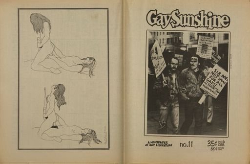 Cover of Gay Sunshine, no.11
