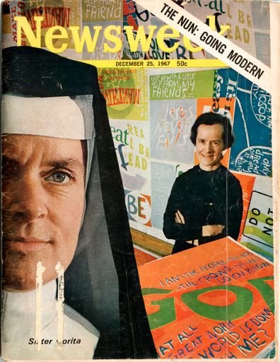 Cover of “Newsweek Magazine”, Christmas issue in 1967