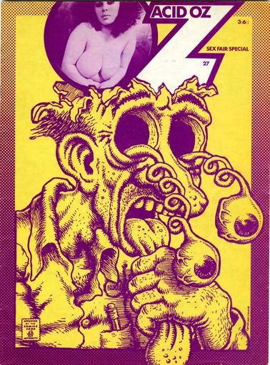 Cover of OZ Magazine, no. 27, (London)