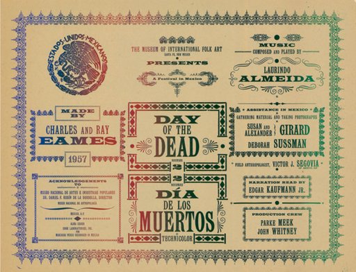 “Day of the Dead” title card