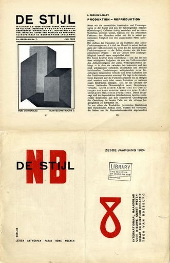 De Stijl Magazine Covers