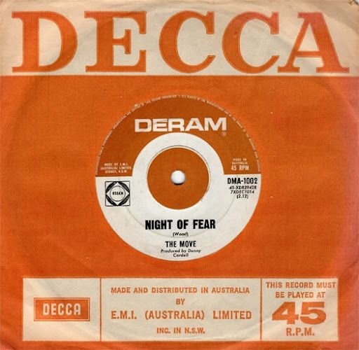 Decca Deram Record Sleeve 1960’s 