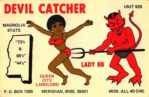 Devil Catcher Radio Postcard