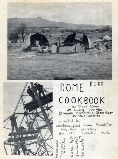 Dome Cookbook front cover