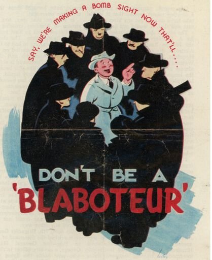 Don’t be a blaboteur