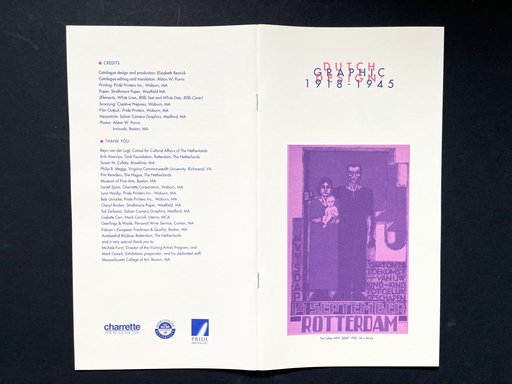 Dutch Graphic Design: 1918–1945