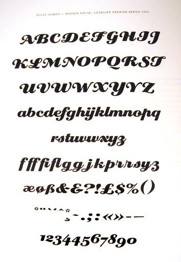 Eclat Script