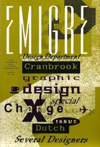 Emigre 10, Cranbrook