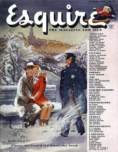 Esquire Magazine Cover 1947