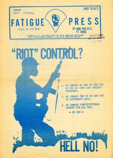 Fatigue Press-Riot Control