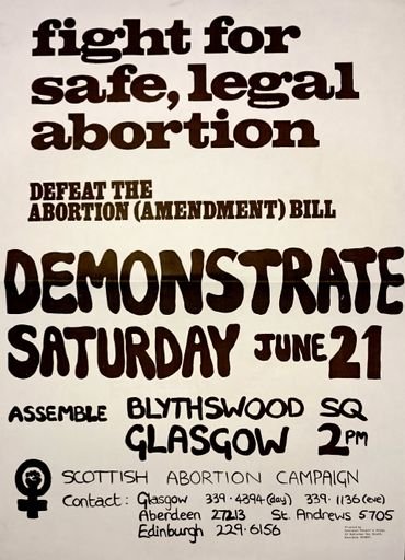 Fight for safe, legal abortion. Defeat the Abortion (amendment) bill