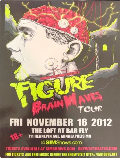 Figure Brain Waves Tour Flyer
