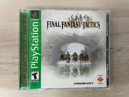 Final Fantasy Tactics Packaging Art