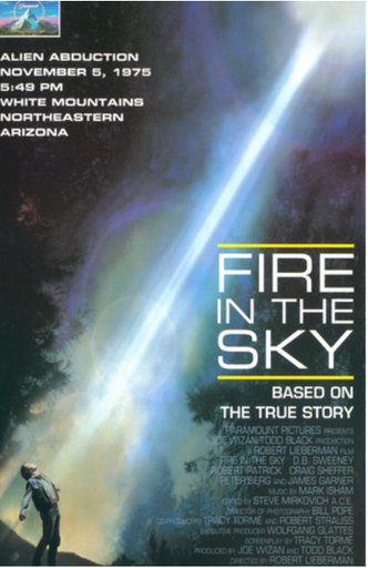Fire in the Sky VHS Box Cover