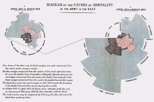 Florence Nightingale: root of data visualization