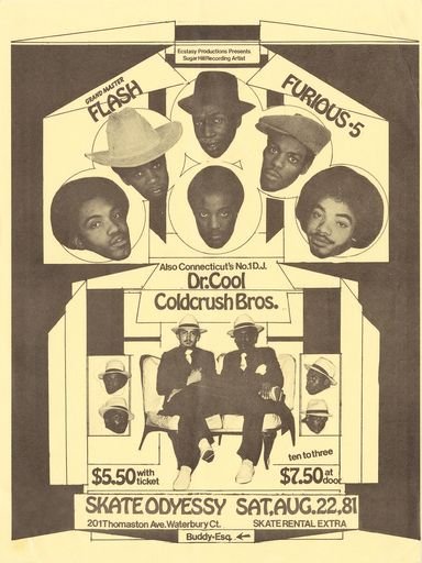 Flyer for Grandmaster Flash