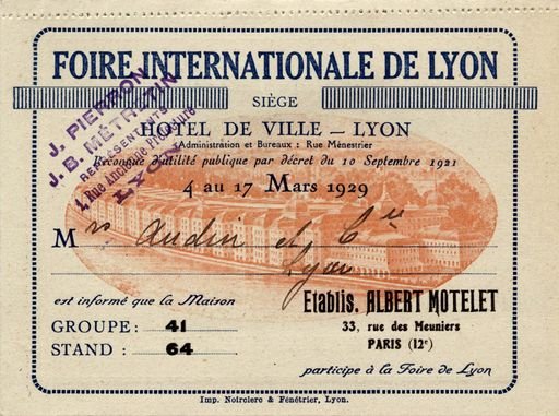 Foire internationale de Lyon