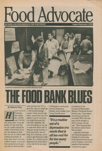 Food Advocate, Seattle, WA, Aug-Sept 1980