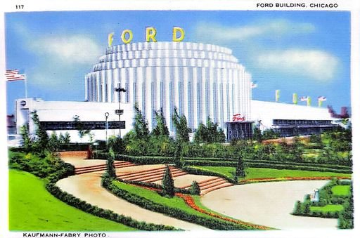 Ford Building Postcard