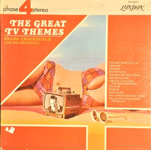 Frank Chacksfield and his Orchestra “The Great TV Themes” Album Cover