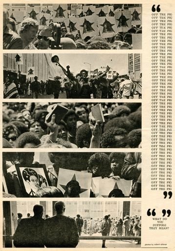 Free Huey Rally in San Francisco