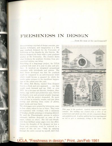 “Freshness in Design”