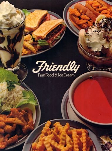 Friendly restaurant menu design.