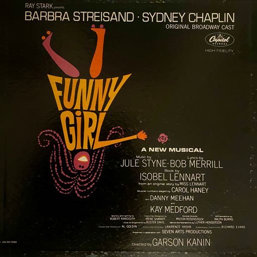 Funny Girl (Musical Soundtrack 1964), Album Art by Tālivaldis Stubis