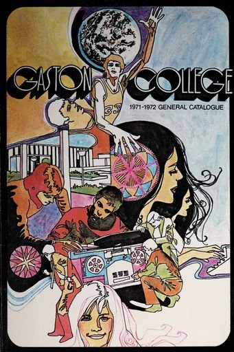 Gaston College Catalog Cover